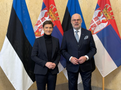 22 January 2026 The National Assembly Speaker and the President of the Republic of Estonia